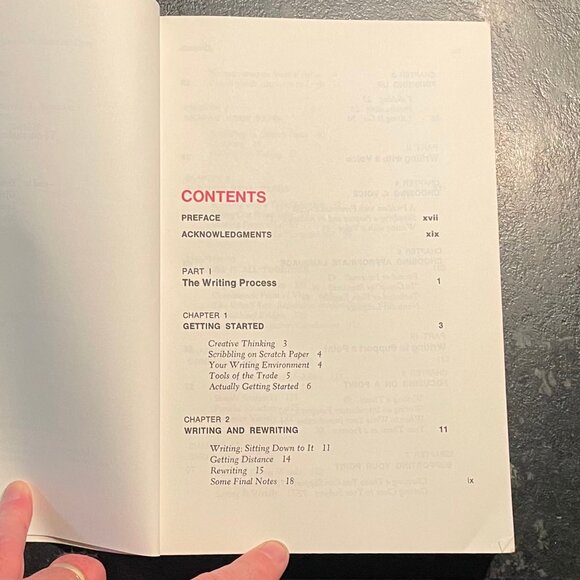 "A Practical Guide for Writers," 1979 First Ed. Paperback Book - Picture 8 of 11